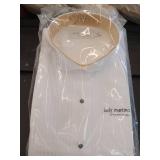 FACTORY SEALED - Lady Martino by Henry Segal White Dress Shirt (Size 20) 2 Pack.