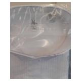 APPEARS NEW - Mina White Button Down Dress Shirt (Size 24) 3 Pack