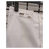 APPEARS NEW - PST Style 407 TZ White Chef Pants Size 30/34