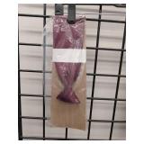 APPEARS NEW - USA Made Burgundy Striped Clip-On Tie S0302D and Edwards Burgundy Tie