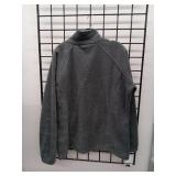 Harriton Gray Full-Zip Fleece Jacket (Large)
