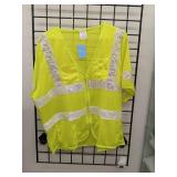 GSS High Visibility Safety Shirt ANSI/ISEA 511, Lime. Size 2XL