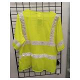 GSS High Visibility Safety Shirt ANSI/ISEA 511, Lime. Size 2XL