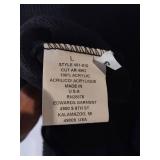 APPEARS NEW - Edwards Garment Black V-Neck Sweater Vest (Size Large)