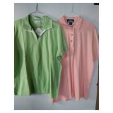 APPEARS NEW - Outer Banks & Tri-Mountain Polo Shirt Set (Size Large)