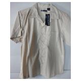 APPEARS NEW - Blue Generation Short Sleeve Button Down Shirt (Size XS)