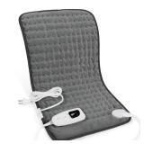 Heating Pad, Electric Heating Pads for Back, Neck, Abdomen, Moist Heating Pad for Shoulder, Knee, Arms, Legs, Dry/Moist Heat & Auto Shut Off, Christmas Gifts for Men and Women, Dark Gray,24x12 Inch - Heating Pad, Electric Heating Pads for Back, Neck, Abdomen, Moist Heating Pad for Shoulder, Knee, Arms, Legs, Dry/Moist Heat & Auto Shut Off, Christmas Gifts for Men and Women, Dark Gray,24x12 Inch -