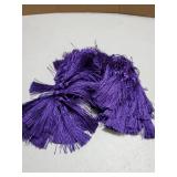 100 Pcs Purple Mini Tassels 13cm/5 Inch with Loops for Bookmarks, Jewelry Making, DIY Projects - Retail: $9 100 Pcs Purple Mini Tassels 13cm/5 Inch with Loops for Bookmarks, Jewelry Making, DIY Projects - Retail: $9