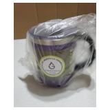 16oz Stainless Steel Togo Coffee Travel Mug, Spill Proof Tea Mug with Handle and Lid, Lightweight and Durable, Great for Office Home and Outdoor Use (Purple) - Retail: $19 16oz Stainless Steel Togo Coffee Travel Mug, Spill Proof Tea Mug with Handle and Lid, Lightweight and Durable, Great for Office Home and Outdoor Use (Purple) - Retail: $19