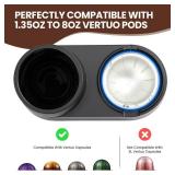 Pro Meal Reusable Pods Kit for Nespresso Vertuo, Refillable Coffee Pods with 52 Pcs Aluminum Foil Lids for VertuoLine Capsules, Compatible for VertuoPlus Espresso Machine (Pods not included) - Retail: Pro Meal Reusable Pods Kit for Nespresso Vertuo, Refillable Coffee Pods with 52 Pcs Aluminum Foil Lids for VertuoLine Capsules, Compatible for VertuoPlus Espresso Machine (Pods not included) - Retail: