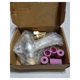 Sand Blaster Gun, Sandblasting Sandblaster Gun Kit for Sandblast Blast Cabinet with 5Pcs Ceramic Nozzles - Retail: $44 Sand Blaster Gun, Sandblasting Sandblaster Gun Kit for Sandblast Blast Cabinet with 5Pcs Ceramic Nozzles - Retail: $44