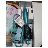 Shark Glossi 2-in-1 Hot Tool and Air Glosser, Ultra-Fast, Ultra-Glossy Blowouts at-Home, Heat-Controlled Ceramic, Curly, Coily, and Color Friendly, Jewel Teal, HT302TL - Retail: $179 Shark Glossi 2-in-1 Hot Tool and Air Glosser, Ultra-Fast, Ultra-Glossy Blowouts at-Home, Heat-Controlled Ceramic, Curly, Coily, and Color Friendly, Jewel Teal, HT302TL - Retail: $179