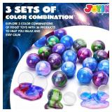 Slime Party Favors, 22Pack Galaxy Slime Ball - Stretchy, Non-Sticky, Mess-Free, Stress Relief, and Safe - Toys for Girls and Boys - Classroom Reward, Party Supplies - Retail: $16 Slime Party Favors, 22Pack Galaxy Slime Ball - Stretchy, Non-Sticky, Mess-Free, Stress Relief, and Safe - Toys for Girls and Boys - Classroom Reward, Party Supplies - Retail: $16