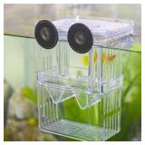 Aquarium Fish Breeder Box Plastic Fish Isolation Breeding Box Hatching Incubator Box for Baby Fishes Shrimp Clownfish Guppy - Retail: $8 Aquarium Fish Breeder Box Plastic Fish Isolation Breeding Box Hatching Incubator Box for Baby Fishes Shrimp Clownfish Guppy - Retail: $8