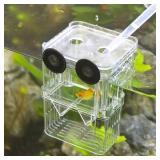 Aquarium Fish Breeder Box Plastic Fish Isolation Breeding Box Hatching Incubator Box for Baby Fishes Shrimp Clownfish Guppy - Retail: $8 Aquarium Fish Breeder Box Plastic Fish Isolation Breeding Box Hatching Incubator Box for Baby Fishes Shrimp Clownfish Guppy - Retail: $8