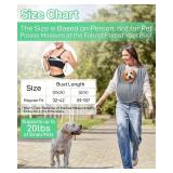 Dog Sling Swaddle Carrier Small Dog Cat Front Facing Carrier for Chest, Hands Free Puppy Carrying Sling Hold for Small Pet up to 13lbs, Adjustable Size, Reducing Back Stress (Light Grey) - Retail: $25 Dog Sling Swaddle Carrier Small Dog Cat Front Facing Carrier for Chest, Hands Free Puppy Carrying Sling Hold for Small Pet up to 13lbs, Adjustable Size, Reducing Back Stress (Light Grey) - Retail: $25