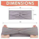 12 Pcs Stretchy Headbands for Women, Absorbed Sport Headband Soft Twist Knotted Headbands for Daily Life Yoga Workout - Retail: $9 12 Pcs Stretchy Headbands for Women, Absorbed Sport Headband Soft Twist Knotted Headbands for Daily Life Yoga Workout - Retail: $9