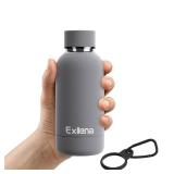 Small Water Bottle 12oz with Clip, Double Wall Stainless Steel Vacuum Small Insulated Water Bottle Keeps Drinks Cold 24 Hrs/Hot 12 Hrs for Kids Handbag School BPA Free (Grey) - Retail: $16 Small Water Bottle 12oz with Clip, Double Wall Stainless Steel Vacuum Small Insulated Water Bottle Keeps Drinks Cold 24 Hrs/Hot 12 Hrs for Kids Handbag School BPA Free (Grey) - Retail: $16