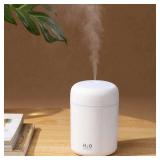 Portable Mini Humidifier, Colorful, Cool Mist, USB Powered. Perfect for Bedroom, Office & Car (300ml, White) - Retail: $10 Portable Mini Humidifier, Colorful, Cool Mist, USB Powered. Perfect for Bedroom, Office & Car (300ml, White) - Retail: $10