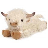 Highland Cow Stuffed Animals, Microwavable Stuffed Animal Adorable Fluffy Highland Cow Plush for Warmth Comfort, Heatable Coolable Lavender Scent Toy, Cute Soft Plushies Gift for Kid Boy Girl & Adult Highland Cow Stuffed Animals, Microwavable Stuffed Animal Adorable Fluffy Highland Cow Plush for Warmth Comfort, Heatable Coolable Lavender Scent Toy, Cute Soft Plushies Gift for Kid Boy Girl & Adult