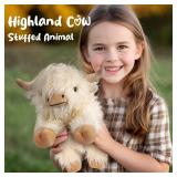 Highland Cow Stuffed Animals, Microwavable Stuffed Animal Adorable Fluffy Highland Cow Plush for Warmth Comfort, Heatable Coolable Lavender Scent Toy, Cute Soft Plushies Gift for Kid Boy Girl & Adult Highland Cow Stuffed Animals, Microwavable Stuffed Animal Adorable Fluffy Highland Cow Plush for Warmth Comfort, Heatable Coolable Lavender Scent Toy, Cute Soft Plushies Gift for Kid Boy Girl & Adult