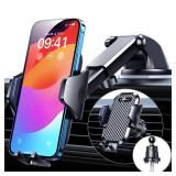 Car Phone Holder 2026 Ultimate Military-Grade Phone Holder for Your Car Windshield Dashboard Cell Phone Car Mount with Patent & Safety Certs for iPhone Samsung Android - Retail: $25 Car Phone Holder 2026 Ultimate Military-Grade Phone Holder for Your Car Windshield Dashboard Cell Phone Car Mount with Patent & Safety Certs for iPhone Samsung Android - Retail: $25