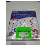 5 Piece Colorful Number 100 Spirals Whirls For 100th Day Celebrations, Birthday Party Decorations - Retail: $16 5 Piece Colorful Number 100 Spirals Whirls For 100th Day Celebrations, Birthday Party Decorations - Retail: $16