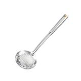 Kitchen Dia 12CM Stainless Steel Skimmer/Slotted Spoon/Strainer Ladle With ABS Plastic Heat Resistant Handle - Retail: $9 Kitchen Dia 12CM Stainless Steel Skimmer/Slotted Spoon/Strainer Ladle With ABS Plastic Heat Resistant Handle - Retail: $9
