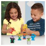 Sesame Street Neighborhood Friends, 6-piece Poseable Figurines, Kids Toys for Ages 2 Up by Just Play - Retail: $17 Sesame Street Neighborhood Friends, 6-piece Poseable Figurines, Kids Toys for Ages 2 Up by Just Play - Retail: $17