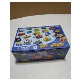 18 Pcs Pull Back City Cars and Trucks Toy Vehicles Set, Friction Powered Cars Toys for Toddlers, Kids Stocking Stuffers, Treasure Box Gifts for Classroom, Gifts for Grandkids, Easter Basket - Retail: 18 Pcs Pull Back City Cars and Trucks Toy Vehicles Set, Friction Powered Cars Toys for Toddlers, Kids Stocking Stuffers, Treasure Box Gifts for Classroom, Gifts for Grandkids, Easter Basket - Retail: