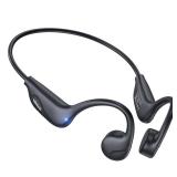 Bone Conduction Headphones, Open Ear Headphones Bluetooth 5.4 with Mic,10H Playtime, Bone Conduction Earbuds IPX5 Waterproof, Sports Headphone for Running, Gym, Hiking, Cycling - Retail: $32 Bone Conduction Headphones, Open Ear Headphones Bluetooth 5.4 with Mic,10H Playtime, Bone Conduction Earbuds IPX5 Waterproof, Sports Headphone for Running, Gym, Hiking, Cycling - Retail: $32