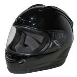 FUEL Adult Full-Face Motorcycle Helmet DOT Approved Gloss-Black Medium - Retail: $132 FUEL Adult Full-Face Motorcycle Helmet DOT Approved Gloss-Black Medium - Retail: $132