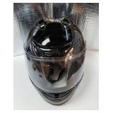 FUEL Adult Full-Face Motorcycle Helmet DOT Approved Gloss-Black Medium - Retail: $132 FUEL Adult Full-Face Motorcycle Helmet DOT Approved Gloss-Black Medium - Retail: $132