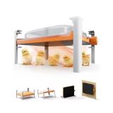 Smart Chicken Coop Heater, 200 Watts Chick Heater Built-in Adaptive Temperature Sensor, Chicken Coop Heater for Winter, Coop Heater Adaptable to Timer and Temp Controllers, UL-Compliant - Retail: $80 Smart Chicken Coop Heater, 200 Watts Chick Heater Built-in Adaptive Temperature Sensor, Chicken Coop Heater for Winter, Coop Heater Adaptable to Timer and Temp Controllers, UL-Compliant - Retail: $80