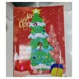 14FT Christmas Tree Inflatable Outdoor Decoration, Giant Christmas Inflatables Tree with 3 Gift Boxes, Lighted Christmas Decoration for Yard, Blow Up Xmas New Year Lawn Decor - Retail: $149 14FT Christmas Tree Inflatable Outdoor Decoration, Giant Christmas Inflatables Tree with 3 Gift Boxes, Lighted Christmas Decoration for Yard, Blow Up Xmas New Year Lawn Decor - Retail: $149