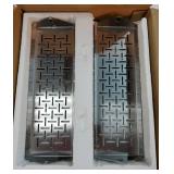 Stainless Steel BBQ Rotating Tray Rotisserie Basket for Most Grills, Fits for 3/8 & 5/16' Square, 1/2' & 3/8' Hexagon Spit Rods - Retail: $56' Stainless Steel BBQ Rotating Tray Rotisserie Basket for Most Grills, Fits for 3/8 & 5/16' Square, 1/2' & 3/8' Hexagon Spit Rods - Retail: $56'