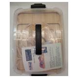 Portable Travel Charcuterie Board with Lid, Bamboo Charcuterie Cheese Board with Cover Accessories Gift Set, Large Covered Charcuterie Box Serving Tray Board Platter 7 Compartment Traveling Christmas Portable Travel Charcuterie Board with Lid, Bamboo Charcuterie Cheese Board with Cover Accessories Gift Set, Large Covered Charcuterie Box Serving Tray Board Platter 7 Compartment Traveling Christmas