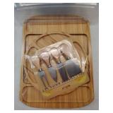 Portable Travel Charcuterie Board with Lid, Bamboo Charcuterie Cheese Board with Cover Accessories Gift Set, Large Covered Charcuterie Box Serving Tray Board Platter 7 Compartment Traveling Christmas Portable Travel Charcuterie Board with Lid, Bamboo Charcuterie Cheese Board with Cover Accessories Gift Set, Large Covered Charcuterie Box Serving Tray Board Platter 7 Compartment Traveling Christmas