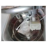 Dog Water Fountain for Large Dogs 7L/236oz Stainless Steel Dog Water Bowl Dispenser Automatic Cat Water Fountain with Deeper Drinking Area, Multi-Filtration Pet Fountain with 6 Filters - Retail: $60 Dog Water Fountain for Large Dogs 7L/236oz Stainless Steel Dog Water Bowl Dispenser Automatic Cat Water Fountain with Deeper Drinking Area, Multi-Filtration Pet Fountain with 6 Filters - Retail: $60