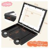 PECULA 2 Packs Kids Art Frame, 8.5x11 Front Opening Kids Artwork Frames Changeable, Holds 100 Drawings Artwork Frames for Kids Art, 3D Picture, Craft Storage, Hanging Wall Decor(Black) ONE OPEN & MISS PECULA 2 Packs Kids Art Frame, 8.5x11 Front Opening Kids Artwork Frames Changeable, Holds 100 Drawings Artwork Frames for Kids Art, 3D Picture, Craft Storage, Hanging Wall Decor(Black) ONE OPEN & MISS