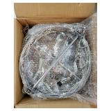 Set of 3 Christmas LED Light Balls, Hanging Tree Globe Fold Flat Metal Frame Ball Light Indoor Outdoor Christmas Decoration (Multicolor) Set of 3 Christmas LED Light Balls, Hanging Tree Globe Fold Flat Metal Frame Ball Light Indoor Outdoor Christmas Decoration (Multicolor)