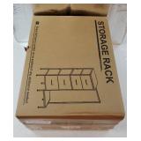 Dresser with Hanging Rack, 4 Drawers Small Closet for Bedroom, Reversible Fabric Kids Chest of Drawers with Clothes Rack, Tall Storage Tower, Sturdy Frame, Black, 44''H - Retail: $100 Dresser with Hanging Rack, 4 Drawers Small Closet for Bedroom, Reversible Fabric Kids Chest of Drawers with Clothes Rack, Tall Storage Tower, Sturdy Frame, Black, 44''H - Retail: $100