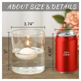 Glass Cylinder Vase Set of 6 for Centerpieces, 5 Inch Short Clear Flower Vases Bulk, Glass Hurricane Candle Holder for Table, Floating Candle Vases for Wedding Home Décor - Retail: $24 Glass Cylinder Vase Set of 6 for Centerpieces, 5 Inch Short Clear Flower Vases Bulk, Glass Hurricane Candle Holder for Table, Floating Candle Vases for Wedding Home Décor - Retail: $24