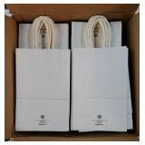 BagDream Gift Bags 100Pcs 5.25x3x8 Small Kraft Paper Gift Bags with Handles Bulk, White Paper Sacks for Wedding Birthday Party favor, Retail, Merchandise, Small Grocery - Retail: $24 BagDream Gift Bags 100Pcs 5.25x3x8 Small Kraft Paper Gift Bags with Handles Bulk, White Paper Sacks for Wedding Birthday Party favor, Retail, Merchandise, Small Grocery - Retail: $24