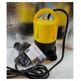 Submersible Sump Pump 1HP Portable Water Pump 5000GPH Drain Water for Pool Pond Hot Tub Flooded House High Flow/Low Water Level Mode Adjustable - Retail: $60 Submersible Sump Pump 1HP Portable Water Pump 5000GPH Drain Water for Pool Pond Hot Tub Flooded House High Flow/Low Water Level Mode Adjustable - Retail: $60