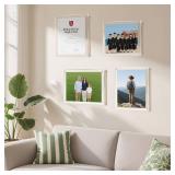 Acrylic Wall Mount Picture Frame Self-adhesive 11x14, Clear No Drilling Magnetic Floating Frameless Photo Frames for Display Diploma Degree Certificate and Files - Retail: $23 Acrylic Wall Mount Picture Frame Self-adhesive 11x14, Clear No Drilling Magnetic Floating Frameless Photo Frames for Display Diploma Degree Certificate and Files - Retail: $23