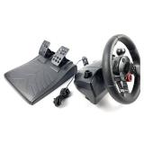 Logitech GT Racing Wheel, Black, Force Feedback, PC Compatible. Logitech GT Racing Wheel, Black, Force Feedback, PC Compatible.