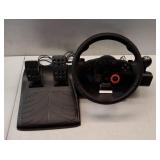 Logitech GT Racing Wheel, Black, Force Feedback, PC Compatible. Logitech GT Racing Wheel, Black, Force Feedback, PC Compatible.