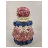 Decorative Pig Cookie Jar in Floral Dress Decorative Pig Cookie Jar in Floral Dress