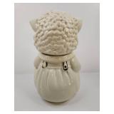 Ceramic Lamb Bisque Cookie Jar Ceramic Lamb Bisque Cookie Jar